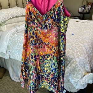 Colorful Nanette Lepore Shift Pure Silk